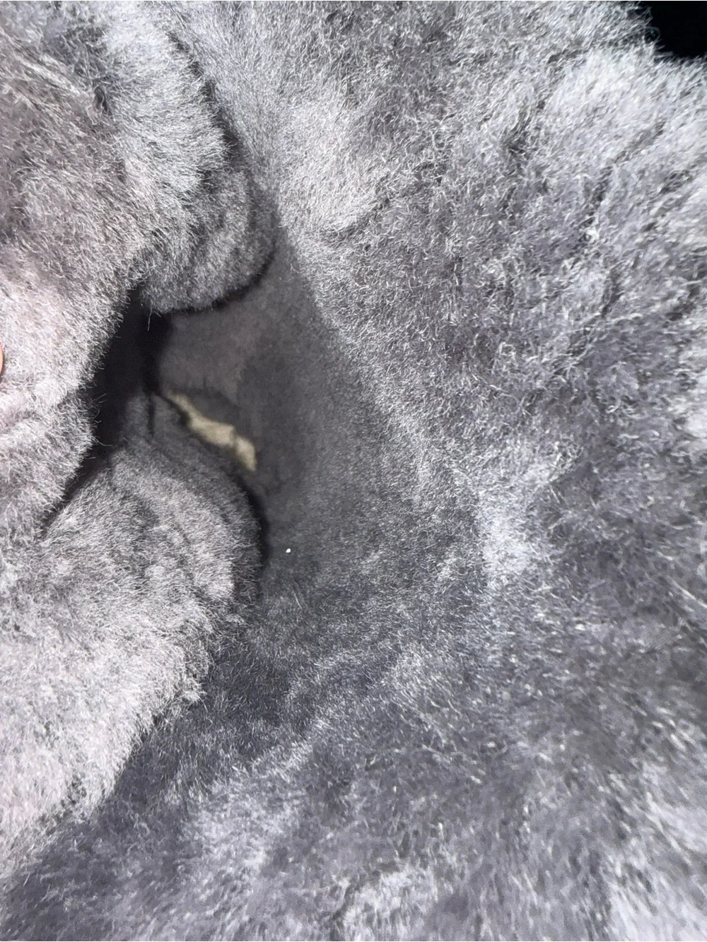 UGG Gray Button Suede Winter Boots